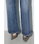 AZUL DENIM センタープレスフレアデニム