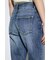AZUL DENIM センタープレスフレアデニム