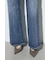 AZUL DENIM センタープレスフレアデニム