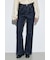 AZUL DENIM センタープレスフレアデニム