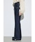 AZUL DENIM センタープレスフレアデニム