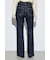 AZUL DENIM センタープレスフレアデニム