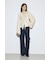AZUL DENIM センタープレスフレアデニム