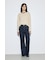 AZUL DENIM センタープレスフレアデニム