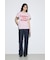 AZUL DENIM センタープレスフレアデニム