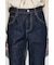 AZUL DENIM センタープレスフレアデニム