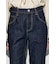 AZUL DENIM センタープレスフレアデニム