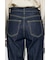 AZUL DENIM センタープレスフレアデニム
