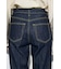 AZUL DENIM センタープレスフレアデニム