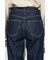 AZUL DENIM センタープレスフレアデニム
