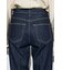 AZUL DENIM センタープレスフレアデニム