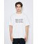 引き揃え天竺Didn't care Tシャツ