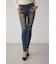 AZUL DENIM リペアスキニーデニム