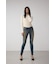 AZUL DENIM リペアスキニーデニム