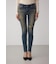AZUL DENIM リペアスキニーデニム