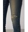 AZUL DENIM リペアスキニーデニム