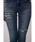 AZUL DENIM リペアスキニーデニム