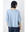 ドロップショルダーロゴ5分袖Tシャツ