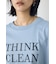 ドロップショルダーロゴ5分袖Tシャツ