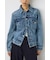 AZUL DENIM タイトフィットデニムジャケット
