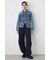 AZUL DENIM タイトフィットデニムジャケット