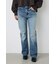 AZUL DENIM セミフレアデニム