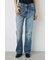 AZUL DENIM セミフレアデニム