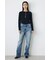 AZUL DENIM セミフレアデニム