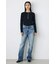 AZUL DENIM セミフレアデニム