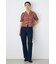 AZUL DENIM セミフレアデニム
