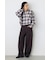 AZUL DENIM カラーワイドデニム
