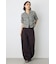 AZUL DENIM カラーワイドデニム
