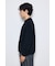 【ぬくもち】ワッフル編みニットトップス