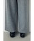 格上げニットワイドパンツ