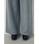 格上げニットワイドパンツ