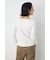 アシンメトリーフェイクレイヤードトップス