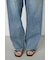 AZUL DENIM ハイウエストワイドデニム