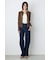 AZUL DENIM ハイウエストワイドデニム