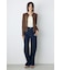 AZUL DENIM ハイウエストワイドデニム