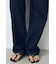 AZUL DENIM ハイウエストワイドデニム