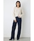 AZUL DENIM ハイウエストワイドデニム