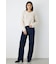 AZUL DENIM ハイウエストワイドデニム