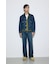 AZUL DENIM ダメージワイドデニム