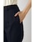 VENUSセンタープレスフレアパンツ