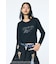 【REEBOK×AZUL】ラインストーンロンT