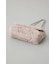 キルティングデザインフラップファーバッグ