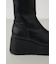 ウェッジソールストレッチショートブーツ