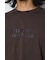 配色厚盛ラバープリントロンT