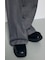 ウールライクツータックワイドパンツ
