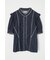 CUT OFF H／S FRILL DENIM ブラウス